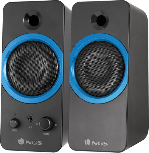 GSX-200 - Enceintes Stéréo Pour Le Jeu Avec Une Puissance De 20 Watts Et Des Super Basses