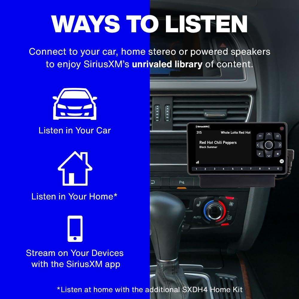 Onyx EZR Satellite Radio with Vehicle Kit (SXEZR1V1)